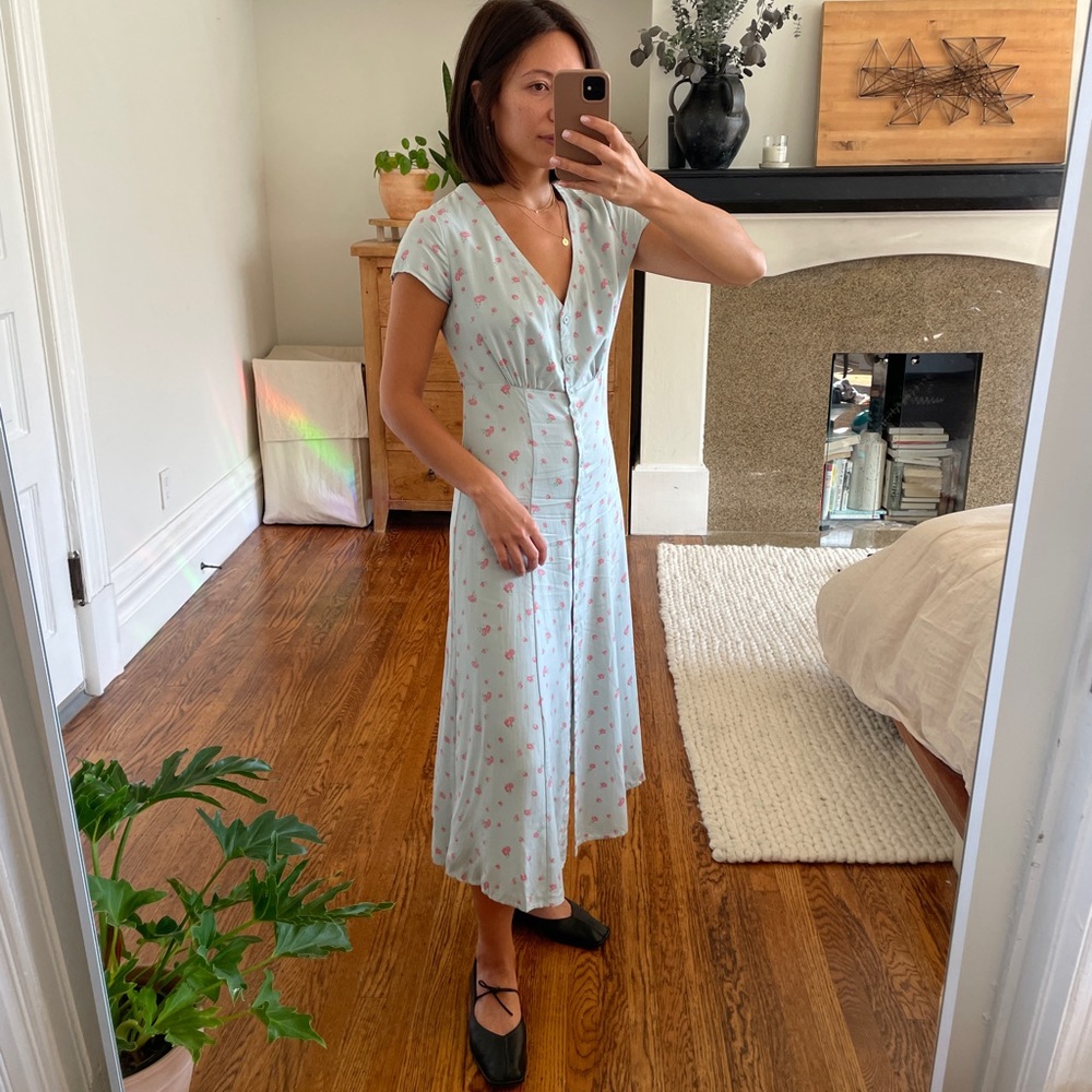 Reformation Floral Dress